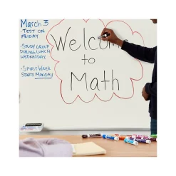 Expo Dry-Erase Marker, Chisel Tip, Black, 8/Pack (1980443)