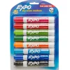 Expo Tank Dry Erase Markers, Chisel Tip, Assorted Inks, 8/Pack (1743032)