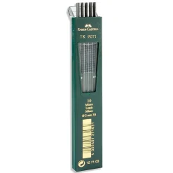 Faber-Castell TK 9400 Clutch Drawing Pencil Leads 3B pack of 10 [Pack of 3]