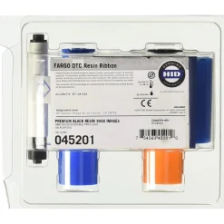 Fargo® Ribbon Cartridge for DTC4500 Card Printer, YMCKO (45200)