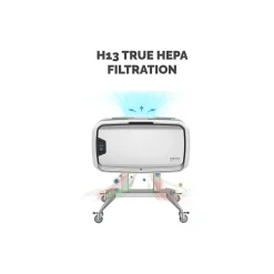 Fellowes AeraMax Pro AM4 FLEX True HEPA Tower Air Purifier, 5-Speed, Silver/White ( AM4 FLEX )