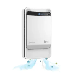 Fellowes AeraMax Pro AM2 True HEPA Wall Mounted Air Purifier w/ Floor Stand, White (9416101)