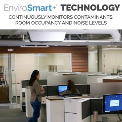 Fellowes Array AC2 True HEPA Ceiling Mounted Air Purifier, 5-Speed, Black (5889202)