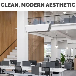 Fellowes Array AC2 True HEPA Ceiling Mounted Air Purifier, 5-Speed, White (5889201)