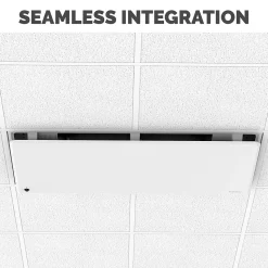 Fellowes Array AR2 True HEPA Ceiling Mounted Air Purifier, 5-Speed, White (5888901)