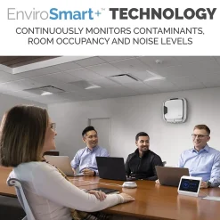 Fellowes Array AW1 True HEPA Wall Mounted Air Purifier, 5-Speed, White (5884801)