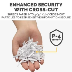 Fellowes AutoMax 150C Hands Free Cross-Cut Commercial Shredder (4680001)