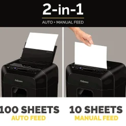 Fellowes AutoMax 100MA 100-Sheet Micro-Cut Shredder (4704001)