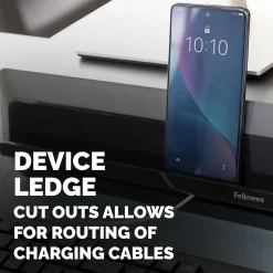 Fellowes Breyta Collection Adjustable Monitor Stand, Black (100098502)