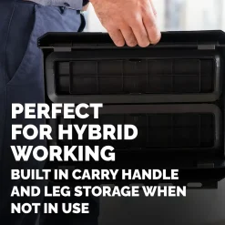 Fellowes Breyta Collection Adjustable Monitor Stand, Black (100098502)