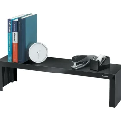 Fellowes Designer Suites Desk Shelf, Holds Up to 30 lbs., Black (8038801)