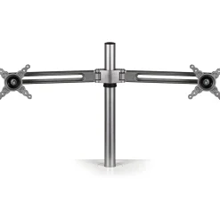 Fellowes Lotus Adjustable Monitor Arm, Up to 27", Silver (8042901)