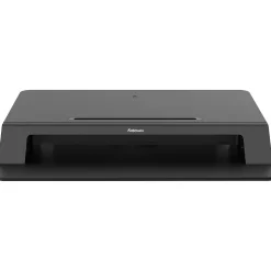 Fellowes Lotus LT 32"W Manual Adjustable Standing Desk Converter, Black (8215001)