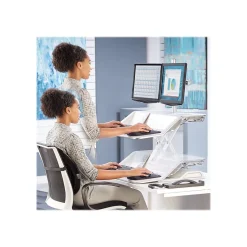 Fellowes Lotus Monitor Stand, White (0009901)