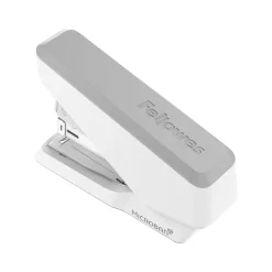 Fellowes LX860 EasyPress Desktop Stapler, 40-Sheet Capacity, White (5014301)