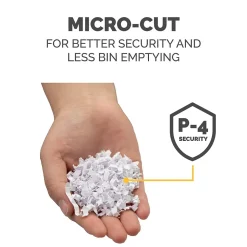 Fellowes LX220 20-Sheet Micro-Cut Shredder, Black (5015401)