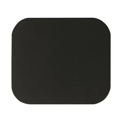 Fellowes Mouse Pad, Non-Skid Rubber Backing, Black (58024)