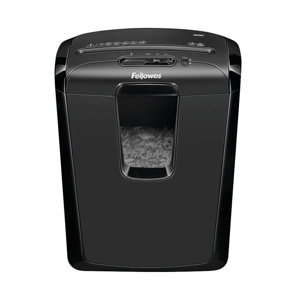 Fellowes Powershred 49C 8-Sheet Cross-Cut Personal Shredder (4605801)