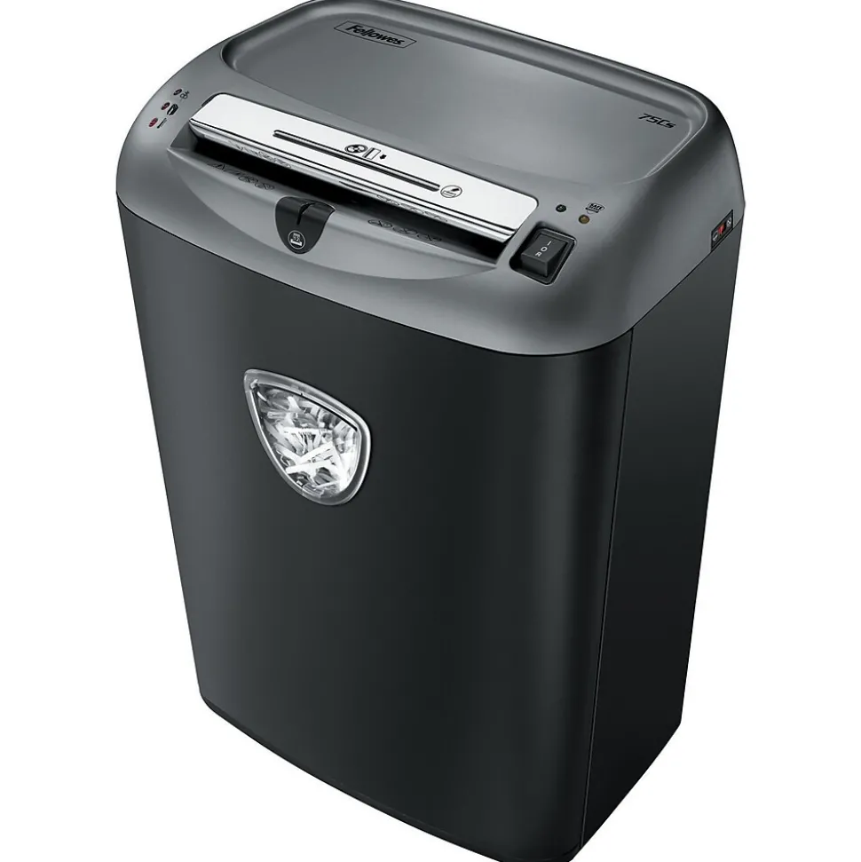 Fellowes Powershred 75CS 12-Sheet Cross-Cut Personal Shredder (4675701)