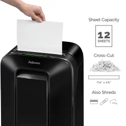 Fellowes Powershred LX170 12-Sheet Cross Cut Personal Paper Shredder (FEL5501401)