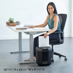 Fellowes Powershred LX45 8-Sheet Cross Cut Personal Paper Shredder (FEL4400201)