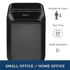 Fellowes Powershred LX180 16-Sheet Cross Cut Personal Paper Shredder (FEL5501601)