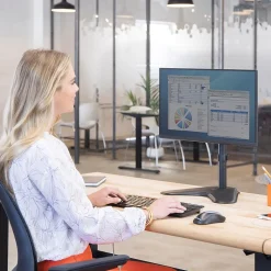 Fellowes Professional Series Freestanding Single Monitor Arm, Up to 32