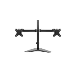 Fellowes Professional Series Free-standing Dual Horizontal Monitor Arm, Up to 27
