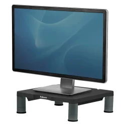 Fellowes Standard Adjustable Monitor Riser, Up to 42", Graphite (9169301)