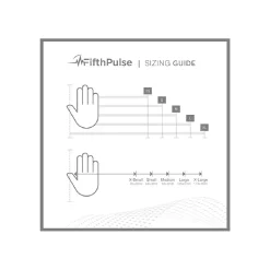 FifthPulse Powder Free Nitrile Gloves, Latex Free, Medium, Navy Blue, 50/Box (FMN100179)