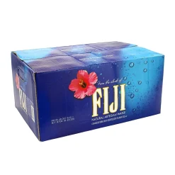 FIJI Natural Artesian Bottled Water, 0.5 L, 24/Carton