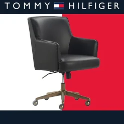 Finch Belmont Ergonomic Leather Swivel Executive Chair, Charcoal (CHR10061C)