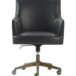Finch Belmont Ergonomic Leather Swivel Executive Chair, Charcoal (CHR10061C)