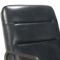 Finch Franklin Bonded Leather Computer and Desk Chair, Charcoal Gray (CHR10060A)