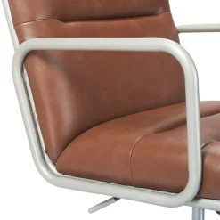 Finch Franklin Bonded Leather Computer and Desk Chair, Camel (CHR10060B)