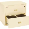 FireKing Compact Turtle Lateral File Cabinet, 27.8" x 31.01", Letter/Legal, Fire Resistant, Tan (2R3122CPAI)