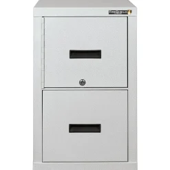 FireKing® FireShield 2-Drawer Vertical File Cabinet, Letter/Legal, Diamond Stone (2S1822-DDSSF)