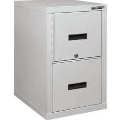 FireKing® FireShield 2-Drawer Vertical File Cabinet, Letter/Legal, Diamond Stone (2S1822-DDSSF)