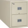 FireKing Patriot 2-Drawer Vertical File Cabinet, Legal, Putty, 20 13/16"W (2P2131CPAI)