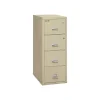 FireKing Safe-in-a-File 4 File Drawer Vertical File Cabinet, Fire Resistant, Beige, Legal, 31.56"D (4-2131-CPASF)