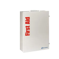 First Aid Only First Aid Cabinet,ANSI Class B, 150 People, 1462 Pieces, White (91341)
