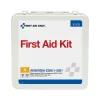 First Aid Only Metal First Aid Kit, ANSI 2021 Class A, 50 People, 184 Pieces (91328)