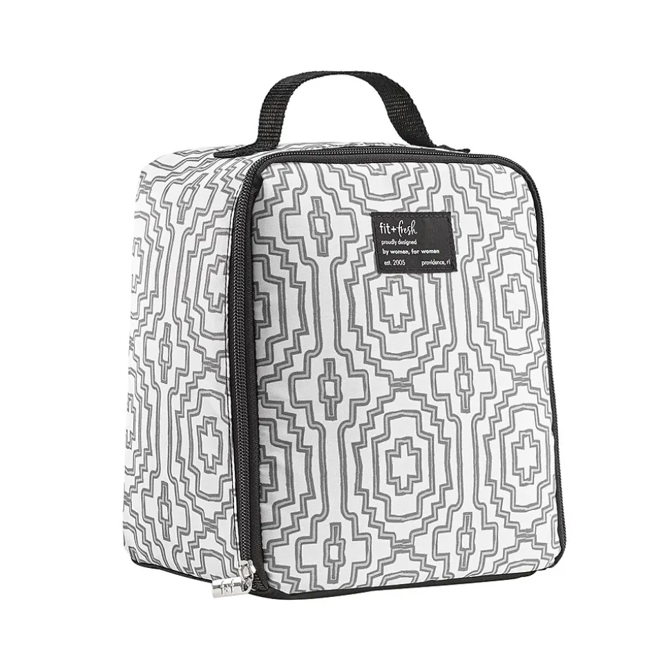Fit & Fresh Lunch Bag, White/Charcoal (7219FF3242)