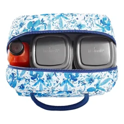 Fit & Fresh Simplified Lunch Bag, Blue Floral (7039SIM3166)