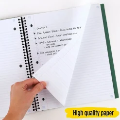 Five Star Advance 3-Subject Notebooks, 8.5