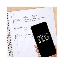 Five Star Brushy Moves 1-Subject Notebooks, 8.5