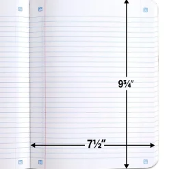 Five Star Composition Notebooks, 7.5