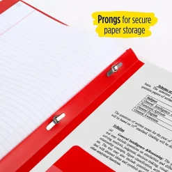 Five Star 2-Pocket Fastener Folder, Assorted Colors (34030)