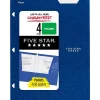 Five Star 4-Pocket Laminated Folder, Assorted Colors (33106)