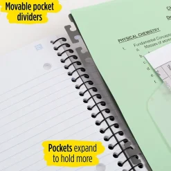 Five Star 1-Subject Notebooks, 8.5